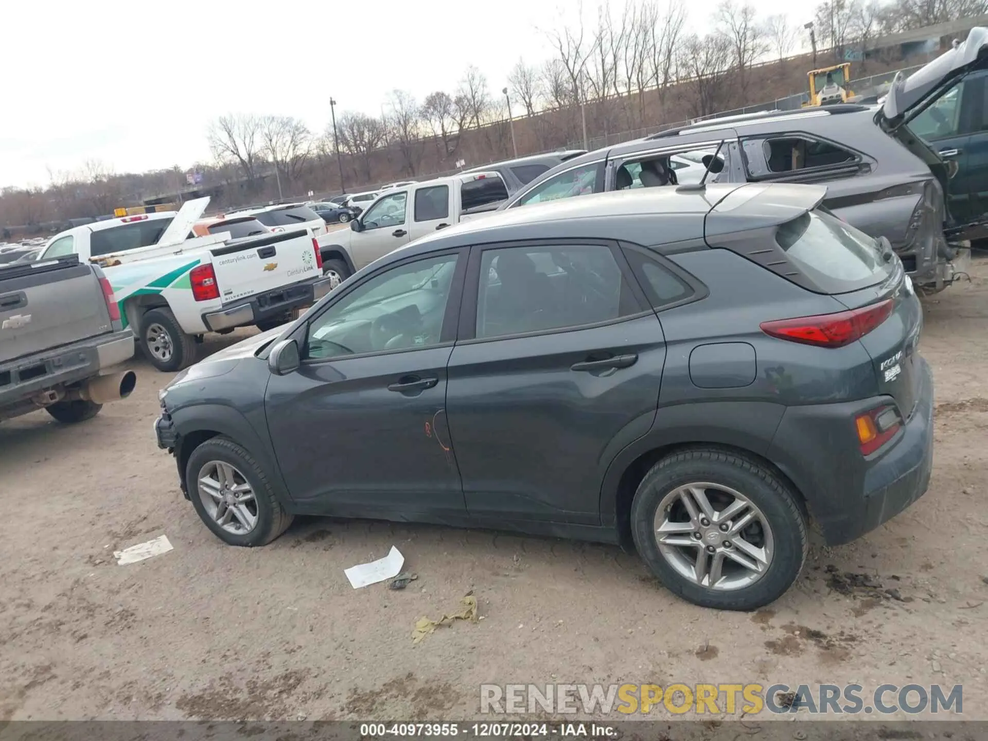 14 Photograph of a damaged car KM8K1CAA6KU299032 HYUNDAI KONA 2019