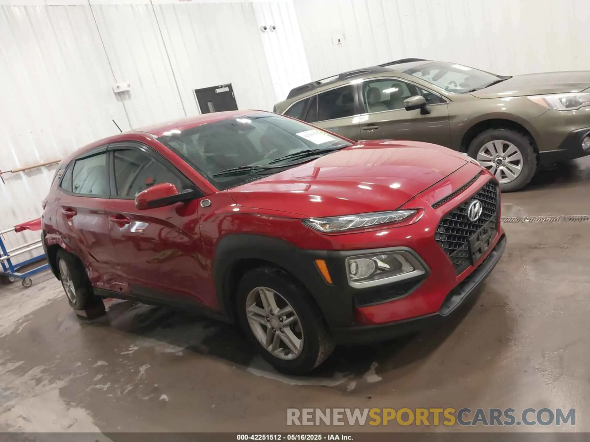 14 Photograph of a damaged car KM8K1CAA7KU287424 HYUNDAI KONA 2019