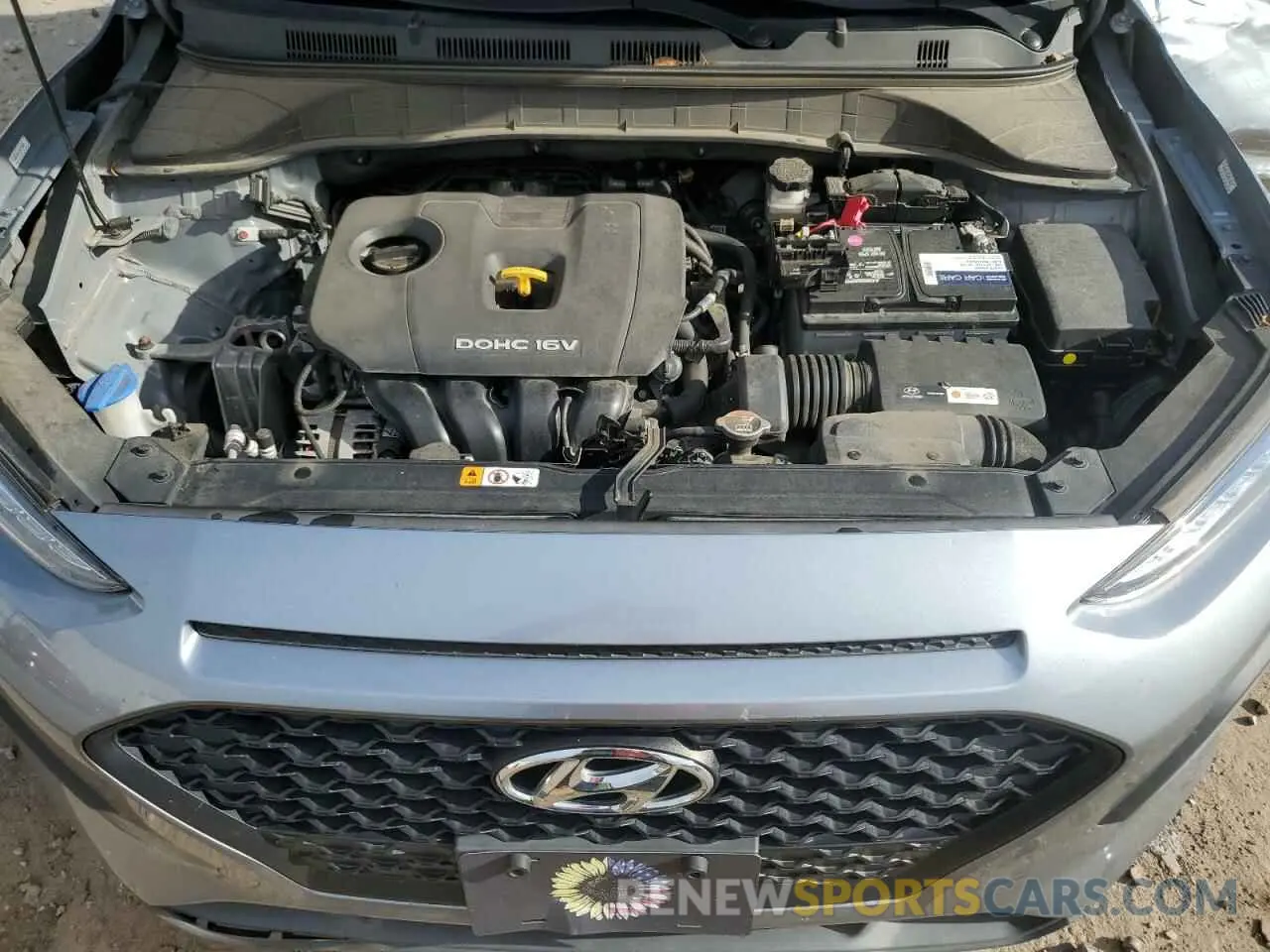 11 Photograph of a damaged car KM8K1CAA7KU292848 HYUNDAI KONA 2019