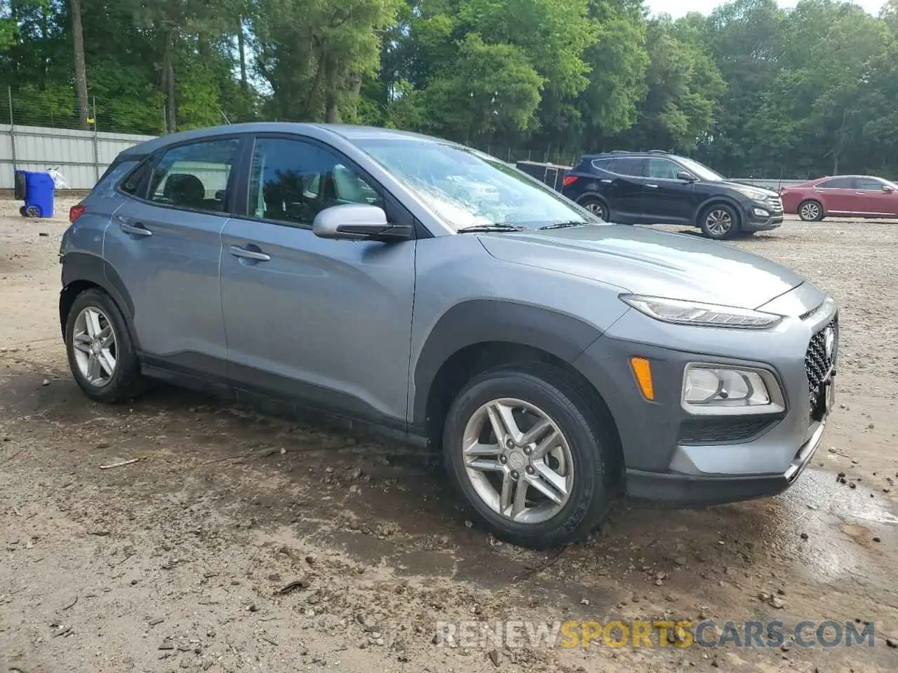 4 Photograph of a damaged car KM8K1CAA7KU292848 HYUNDAI KONA 2019