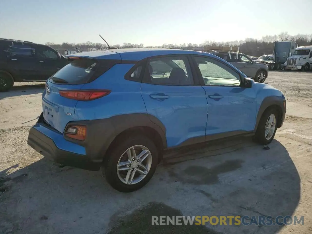 3 Photograph of a damaged car KM8K1CAA7KU297886 HYUNDAI KONA 2019
