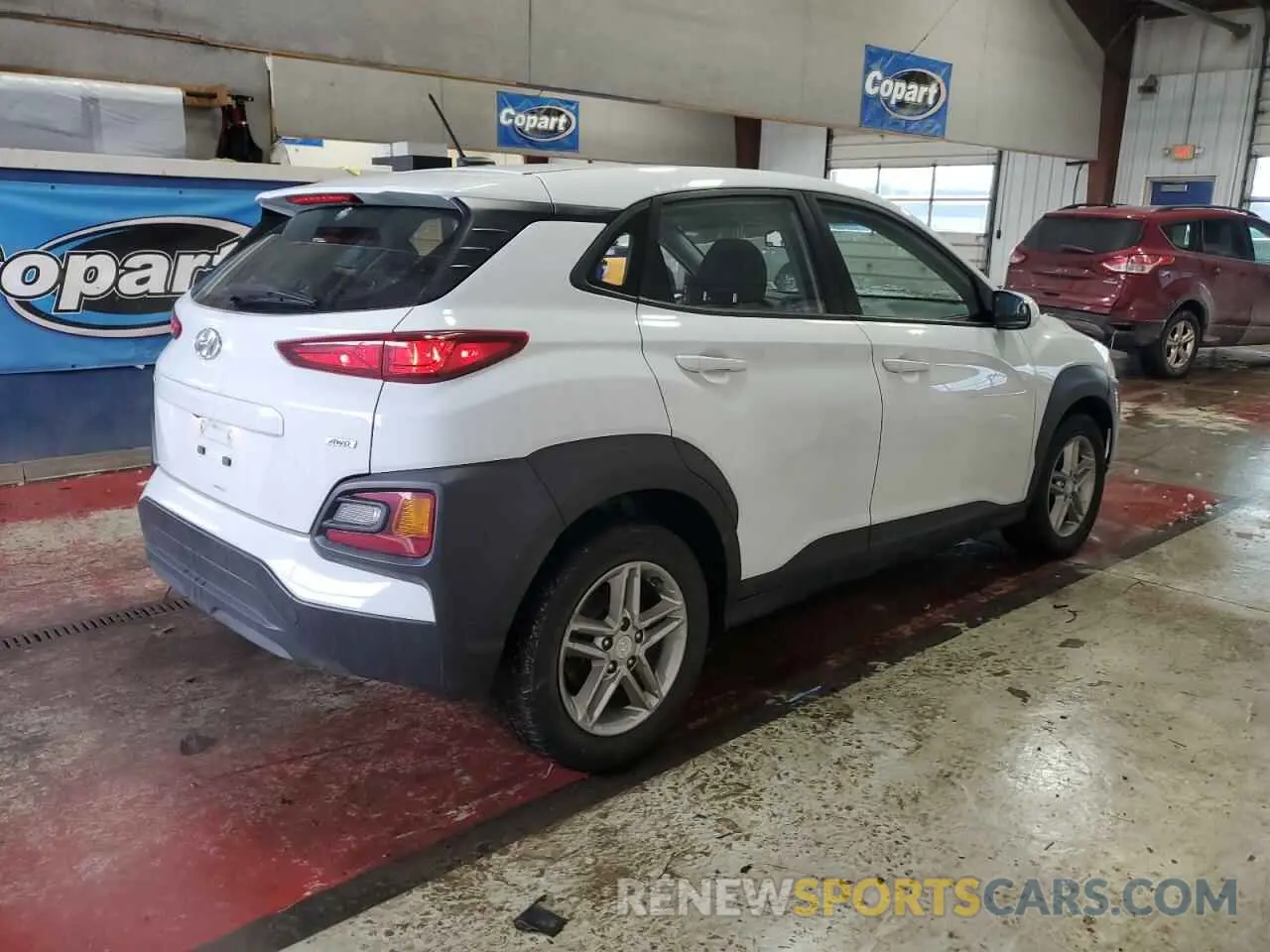 3 Photograph of a damaged car KM8K1CAA7KU300897 HYUNDAI KONA 2019