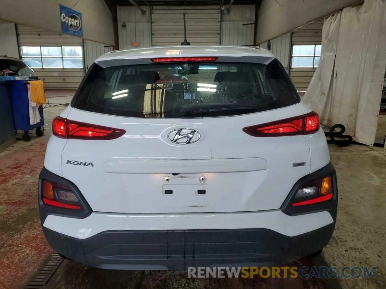 6 Photograph of a damaged car KM8K1CAA7KU300897 HYUNDAI KONA 2019