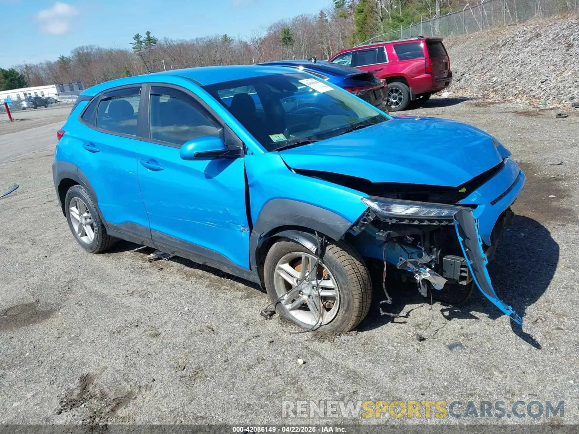 1 Фотография поврежденного автомобиля KM8K1CAA8KU355021 HYUNDAI KONA 2019
