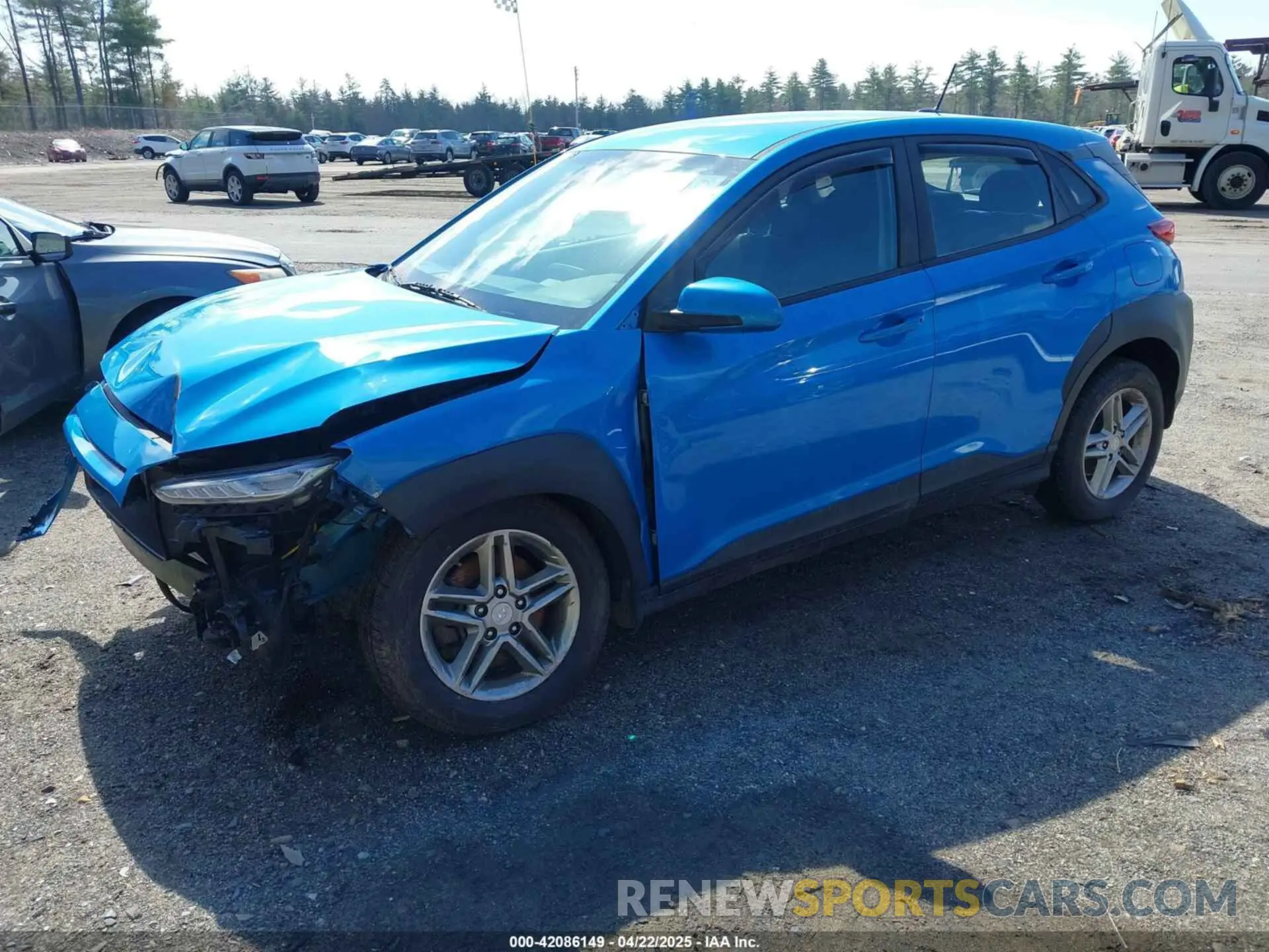 2 Фотография поврежденного автомобиля KM8K1CAA8KU355021 HYUNDAI KONA 2019
