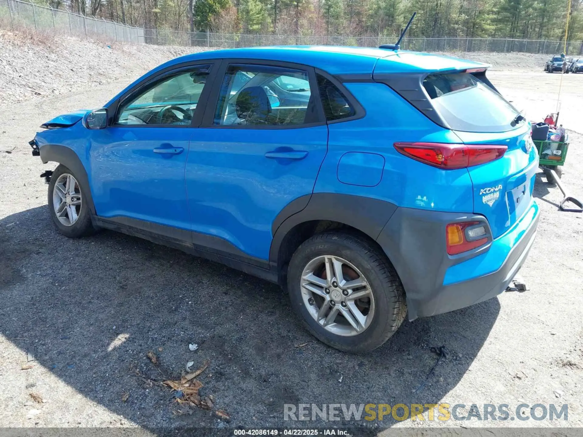 3 Фотография поврежденного автомобиля KM8K1CAA8KU355021 HYUNDAI KONA 2019