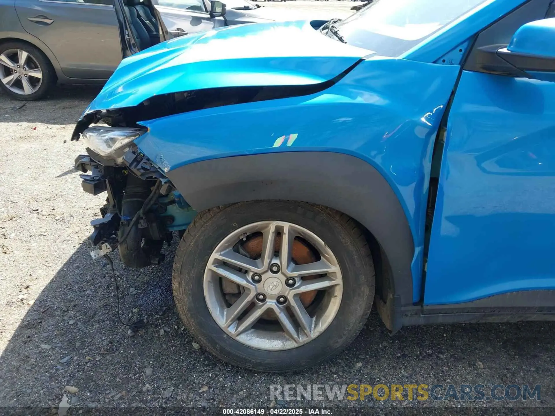 6 Фотография поврежденного автомобиля KM8K1CAA8KU355021 HYUNDAI KONA 2019