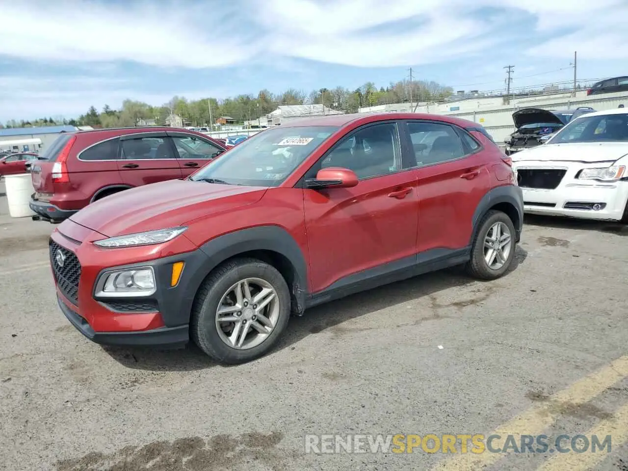 1 Фотография поврежденного автомобиля KM8K1CAA8KU358159 HYUNDAI KONA 2019