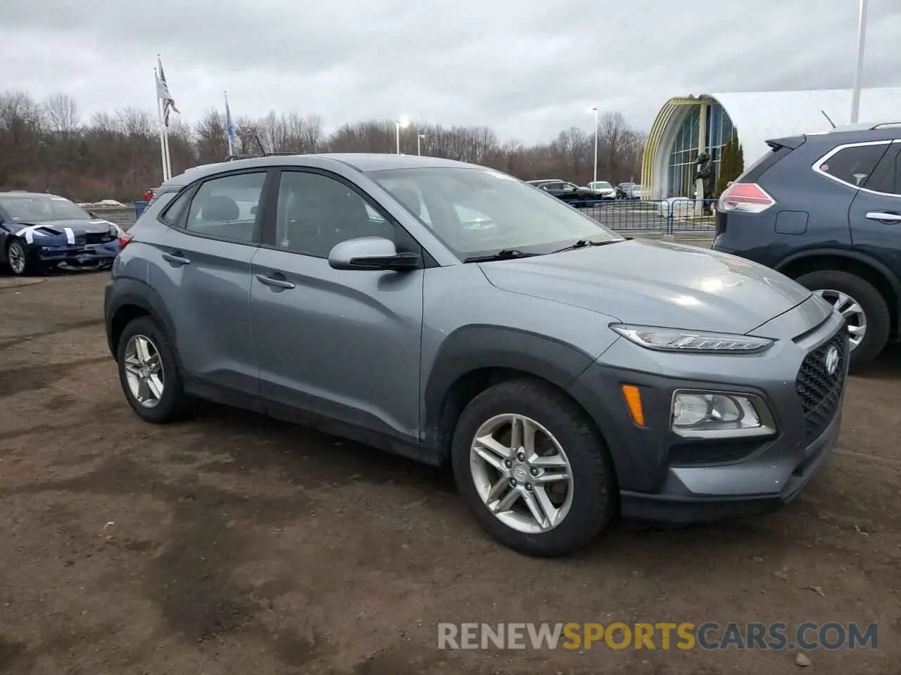 4 Photograph of a damaged car KM8K1CAAXKU281259 HYUNDAI KONA 2019