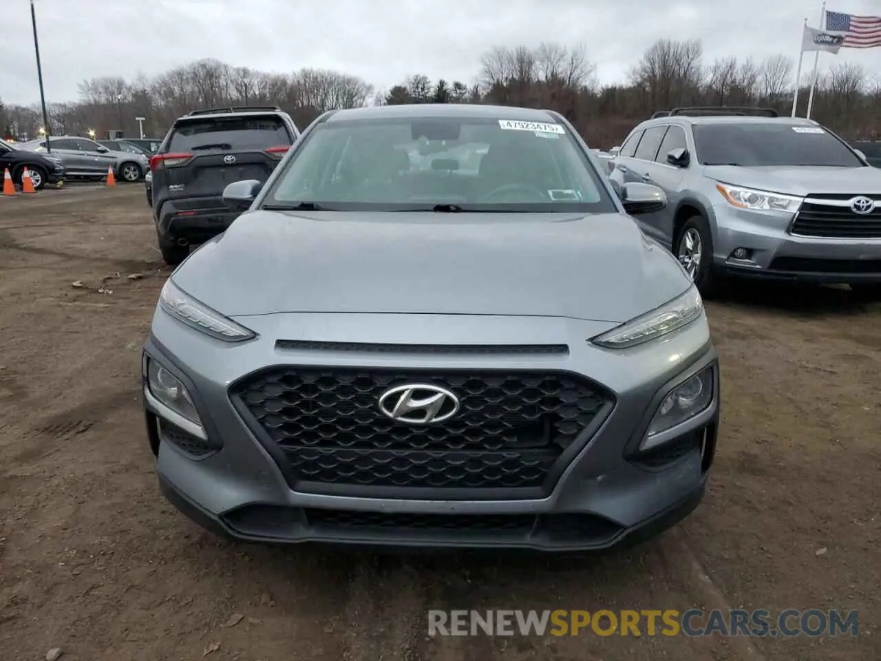 5 Photograph of a damaged car KM8K1CAAXKU281259 HYUNDAI KONA 2019