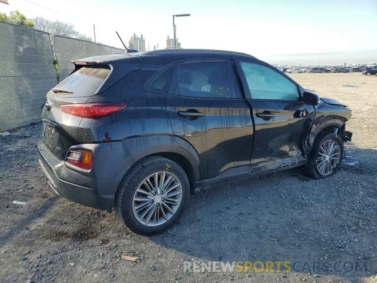 3 Photograph of a damaged car KM8K22AA5KU264361 HYUNDAI KONA 2019