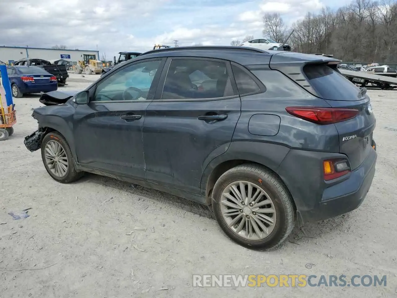 2 Photograph of a damaged car KM8K22AA5KU290488 HYUNDAI KONA 2019