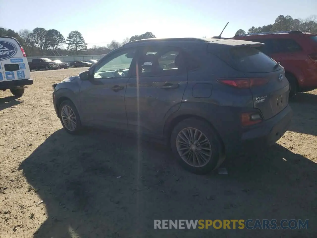 2 Photograph of a damaged car KM8K22AA9KU305235 HYUNDAI KONA 2019