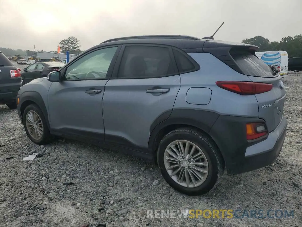 2 Photograph of a damaged car KM8K22AAXKU328670 HYUNDAI KONA 2019