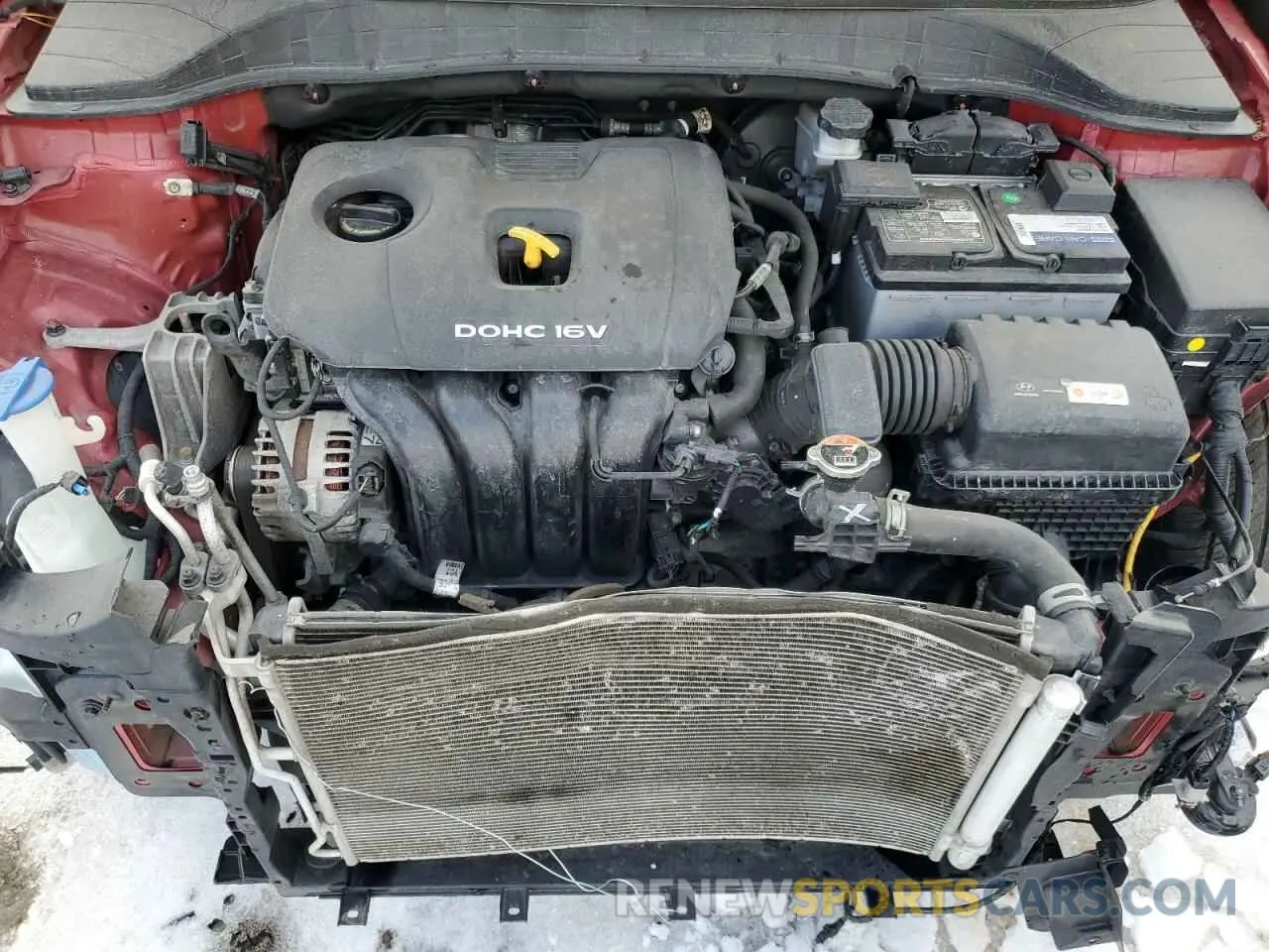 13 Photograph of a damaged car KM8K2CAA0KU347895 HYUNDAI KONA 2019