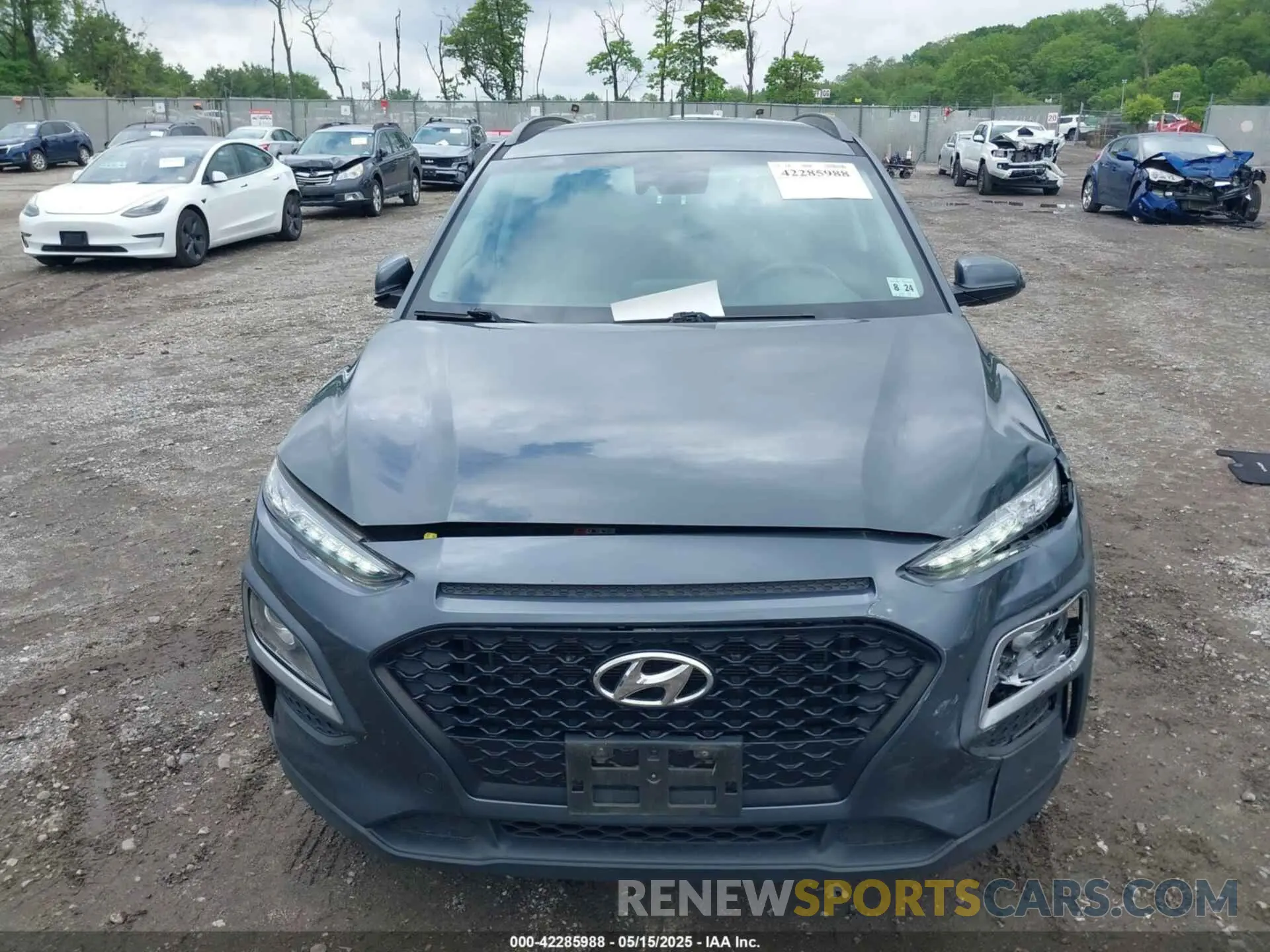 12 Фотография поврежденного автомобиля KM8K2CAA0KU368763 HYUNDAI KONA 2019