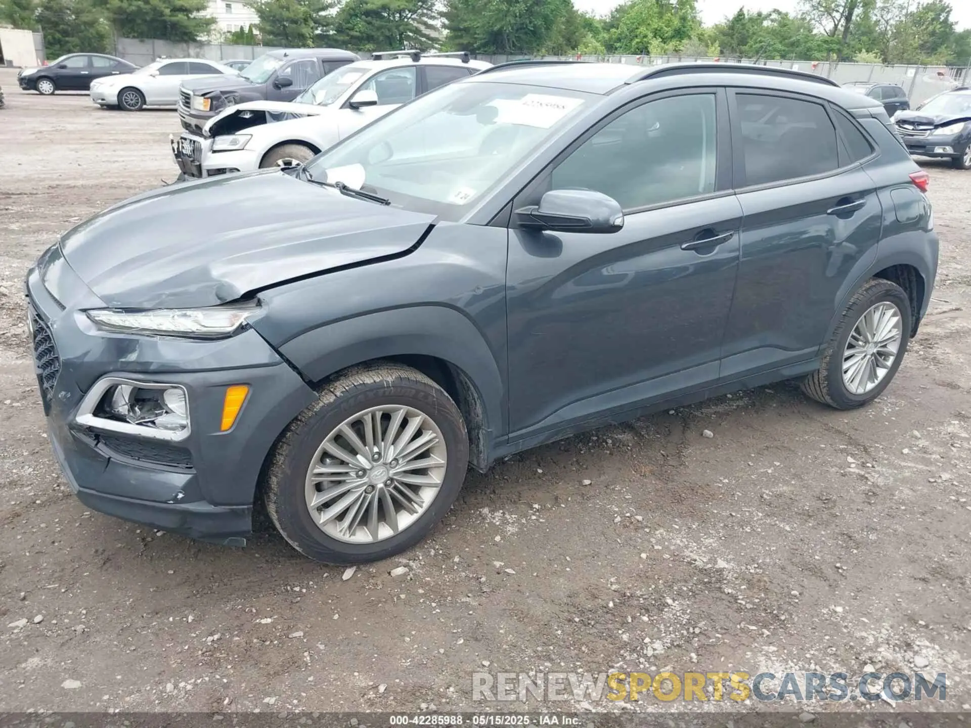 2 Фотография поврежденного автомобиля KM8K2CAA0KU368763 HYUNDAI KONA 2019