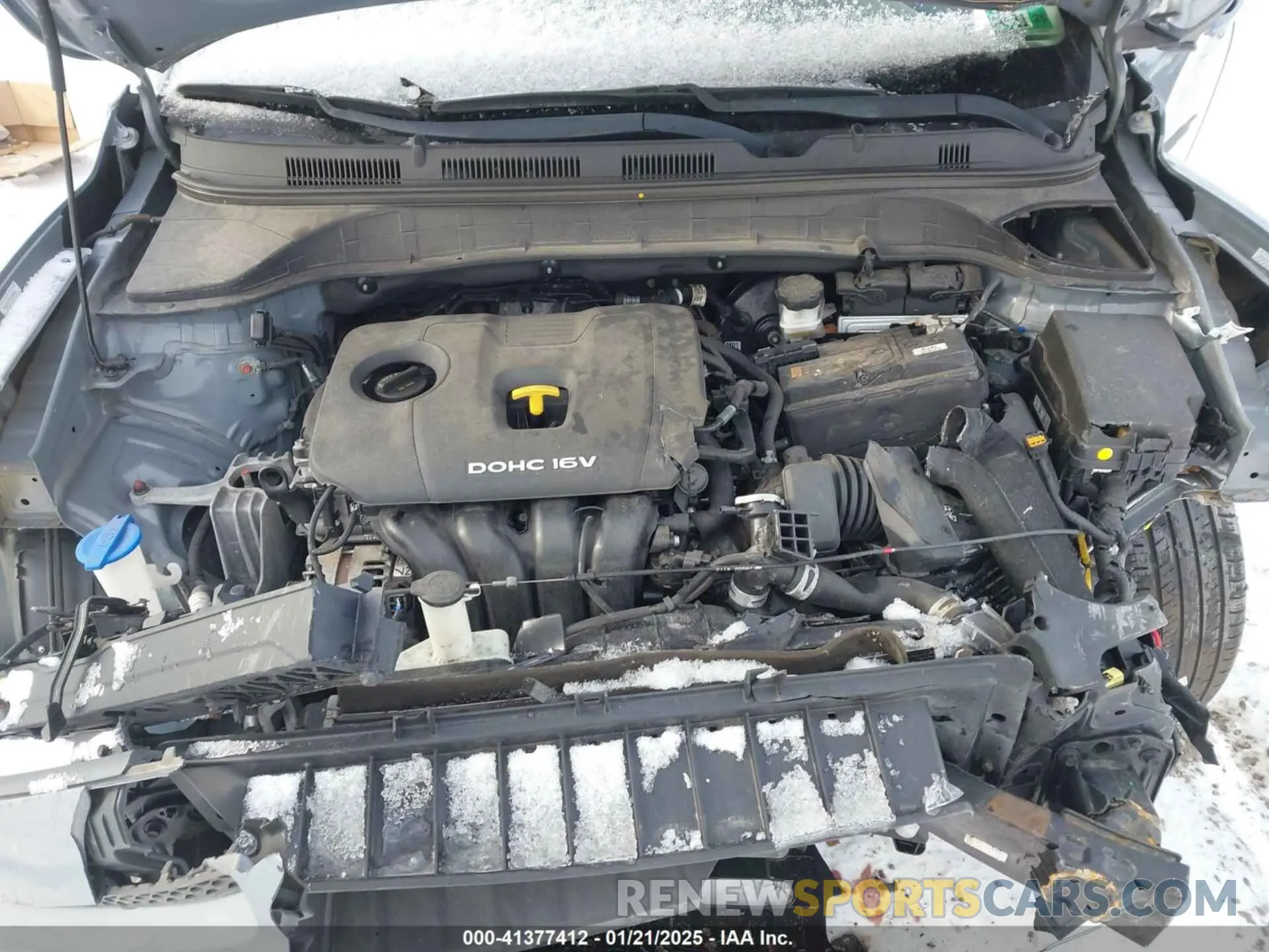 10 Photograph of a damaged car KM8K2CAA1KU235929 HYUNDAI KONA 2019