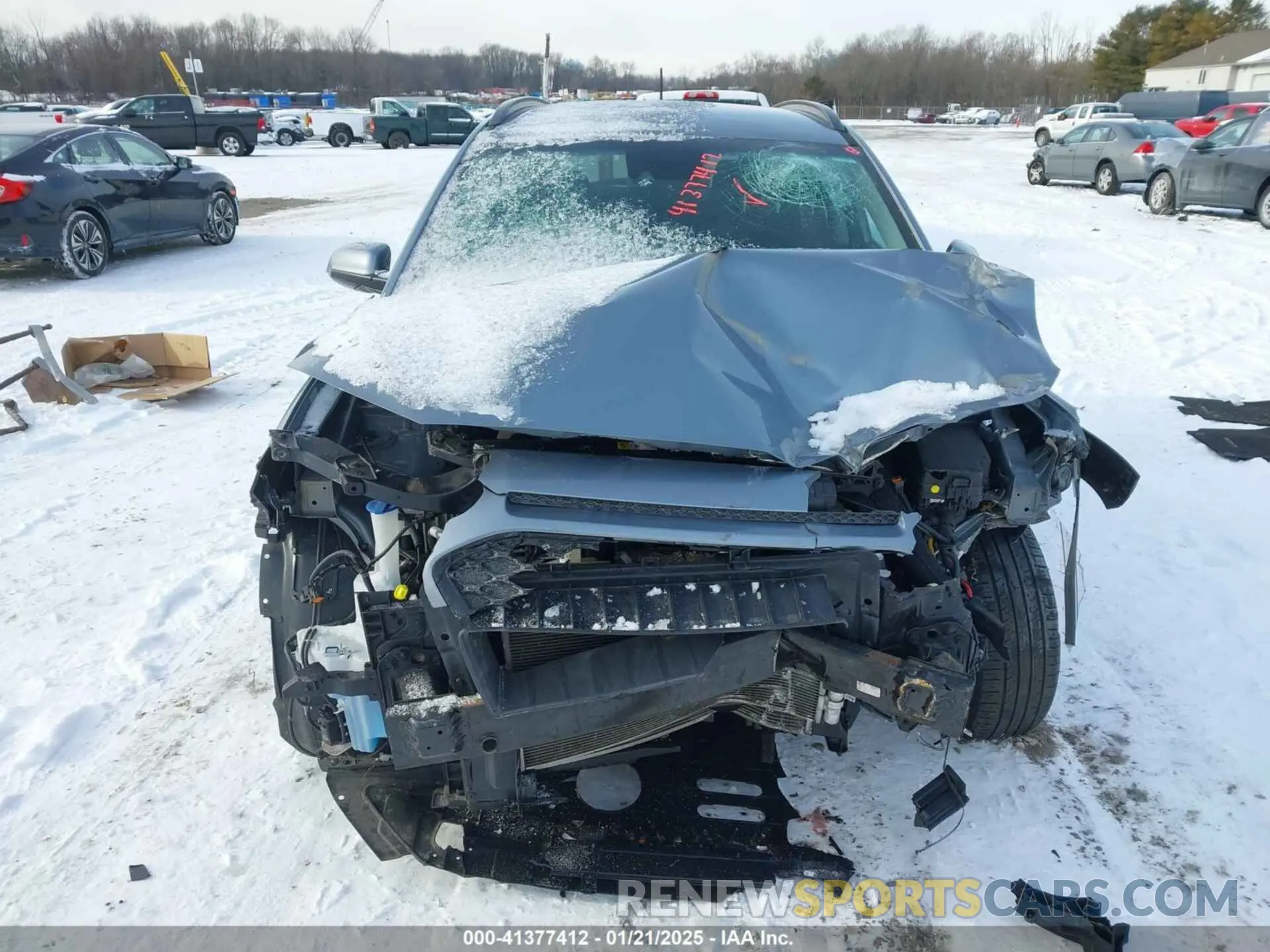12 Photograph of a damaged car KM8K2CAA1KU235929 HYUNDAI KONA 2019