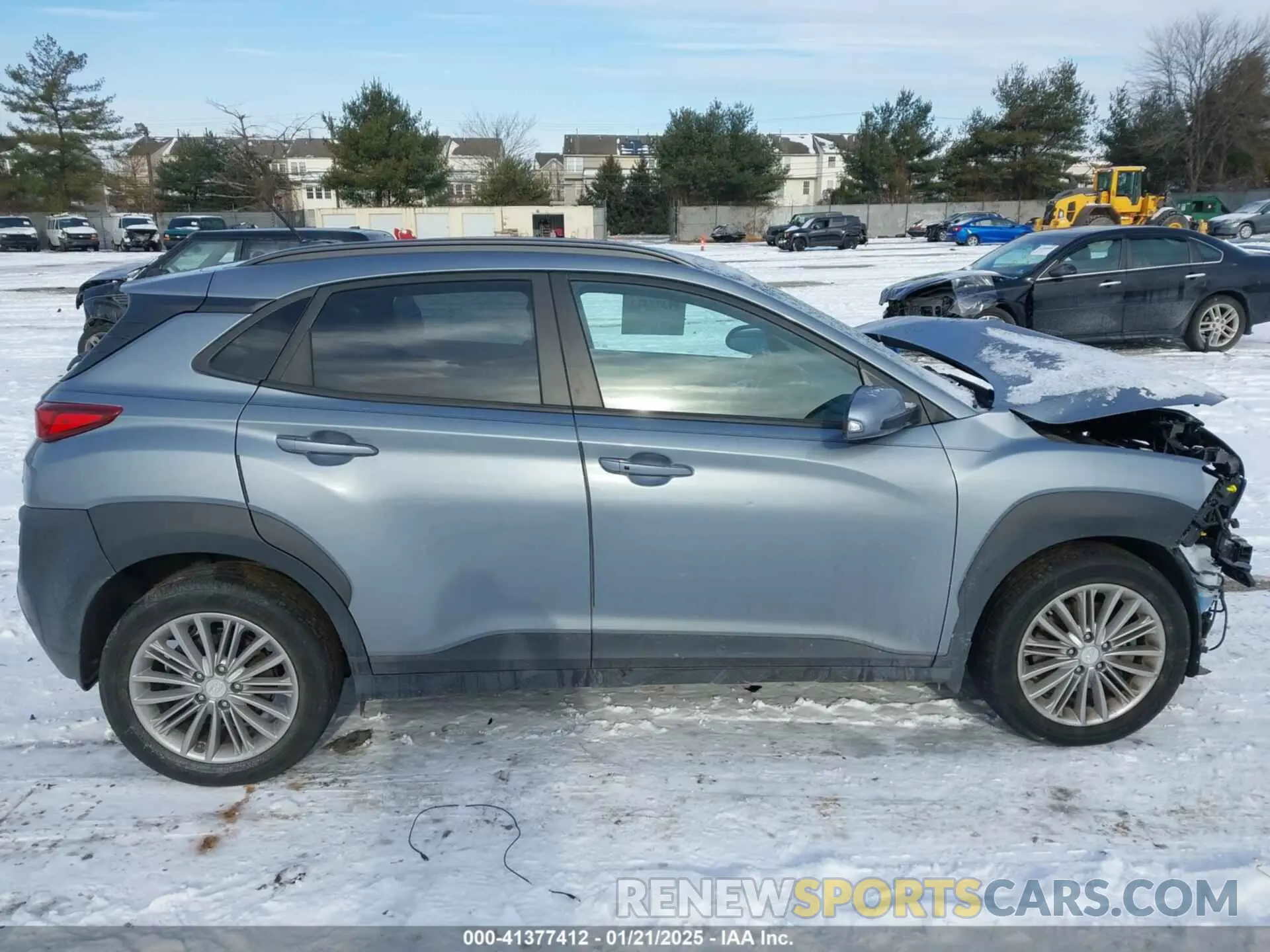 13 Photograph of a damaged car KM8K2CAA1KU235929 HYUNDAI KONA 2019