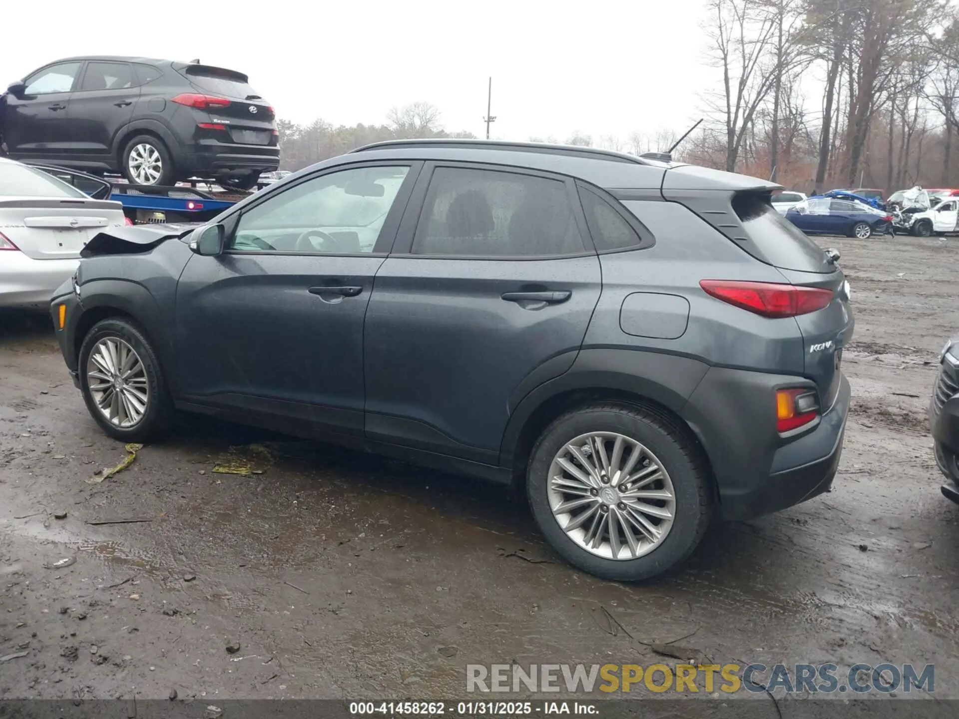 14 Photograph of a damaged car KM8K2CAA4KU323373 HYUNDAI KONA 2019