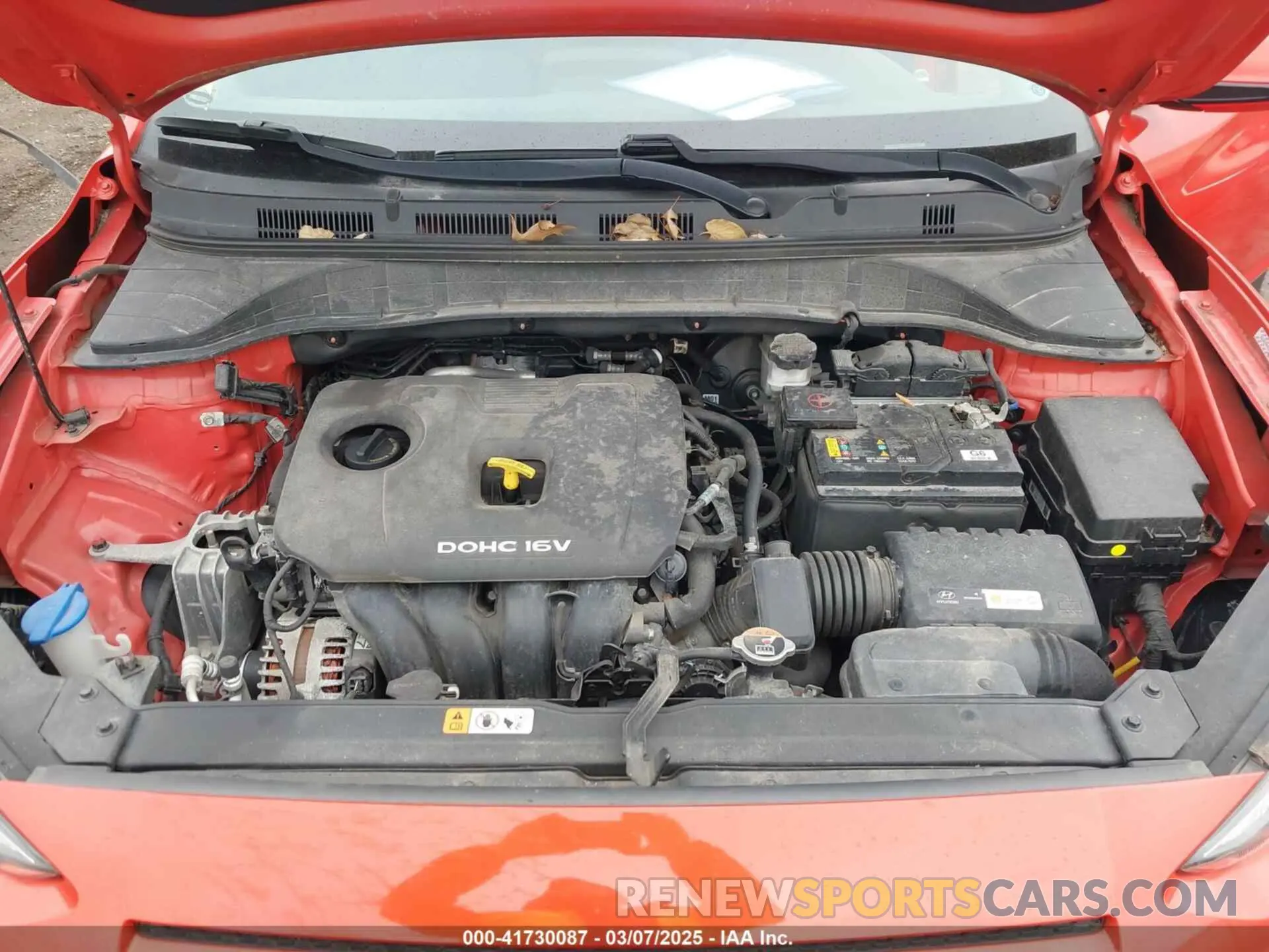 10 Photograph of a damaged car KM8K2CAA4KU387591 HYUNDAI KONA 2019