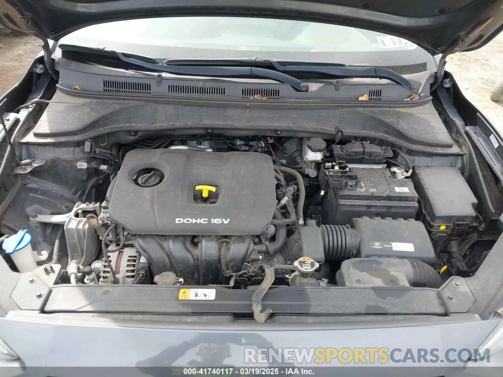10 Photograph of a damaged car KM8K2CAA5KU352381 HYUNDAI KONA 2019