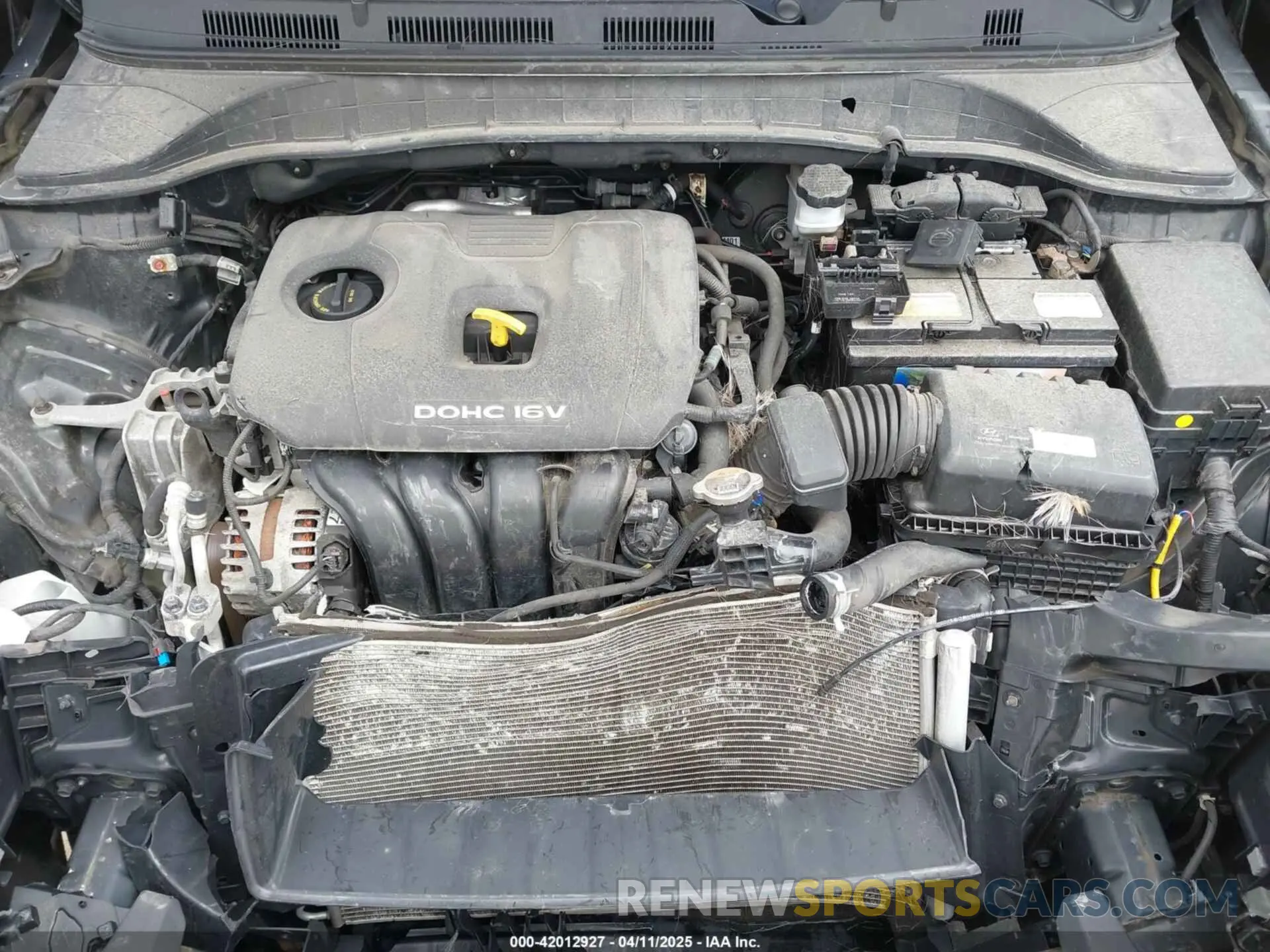 10 Photograph of a damaged car KM8K2CAA5KU366944 HYUNDAI KONA 2019