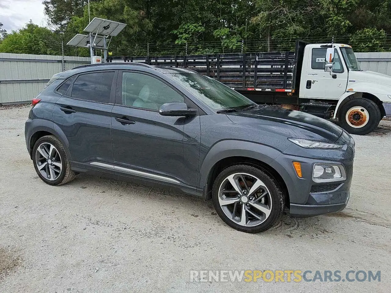 4 Фотография поврежденного автомобиля KM8K33A52KU246261 HYUNDAI KONA 2019