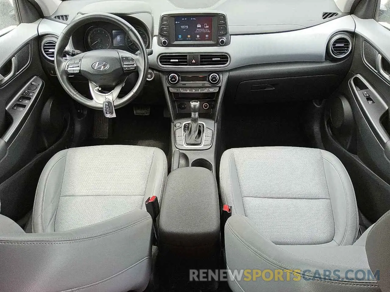 8 Фотография поврежденного автомобиля KM8K33A52KU246261 HYUNDAI KONA 2019