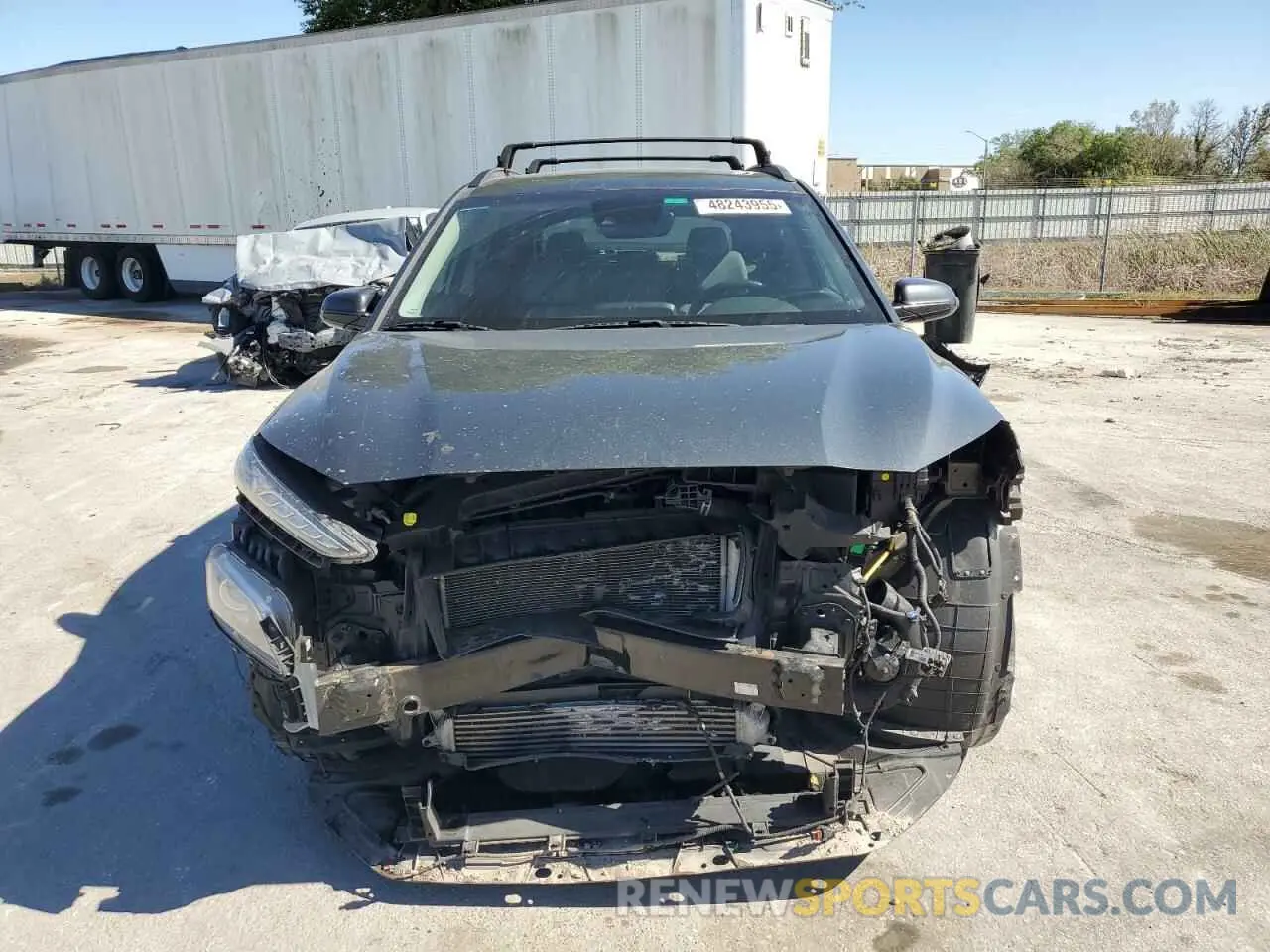 5 Photograph of a damaged car KM8K33A54KU225248 HYUNDAI KONA 2019