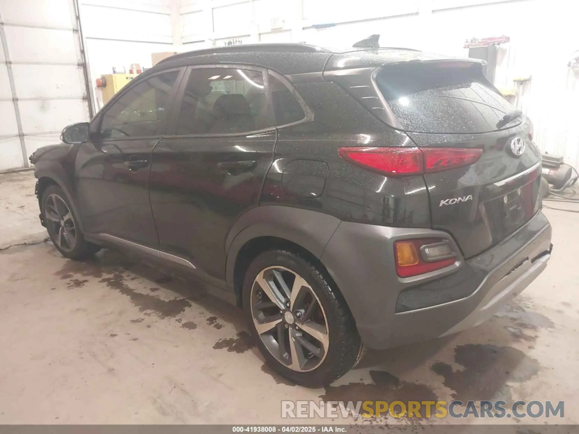 3 Фотография поврежденного автомобиля KM8K33A56KU206278 HYUNDAI KONA 2019