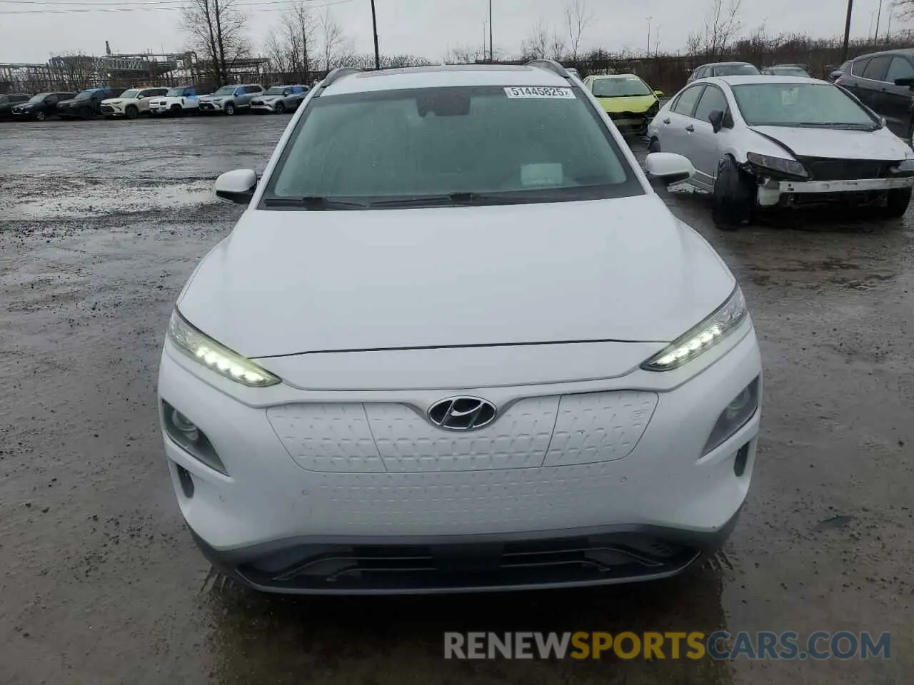 5 Фотография поврежденного автомобиля KM8K33AG5KU022354 HYUNDAI KONA 2019