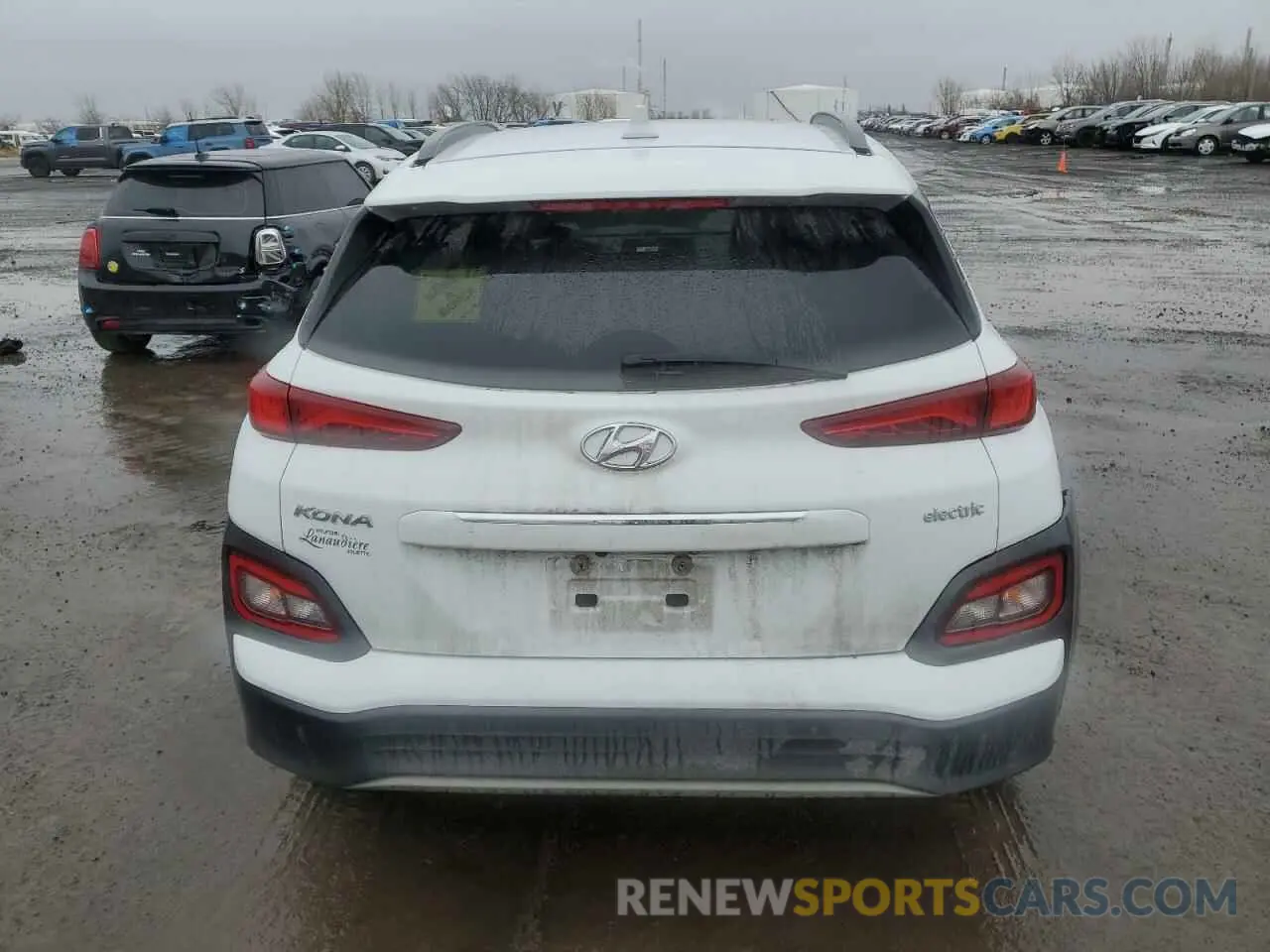 6 Фотография поврежденного автомобиля KM8K33AG5KU022354 HYUNDAI KONA 2019