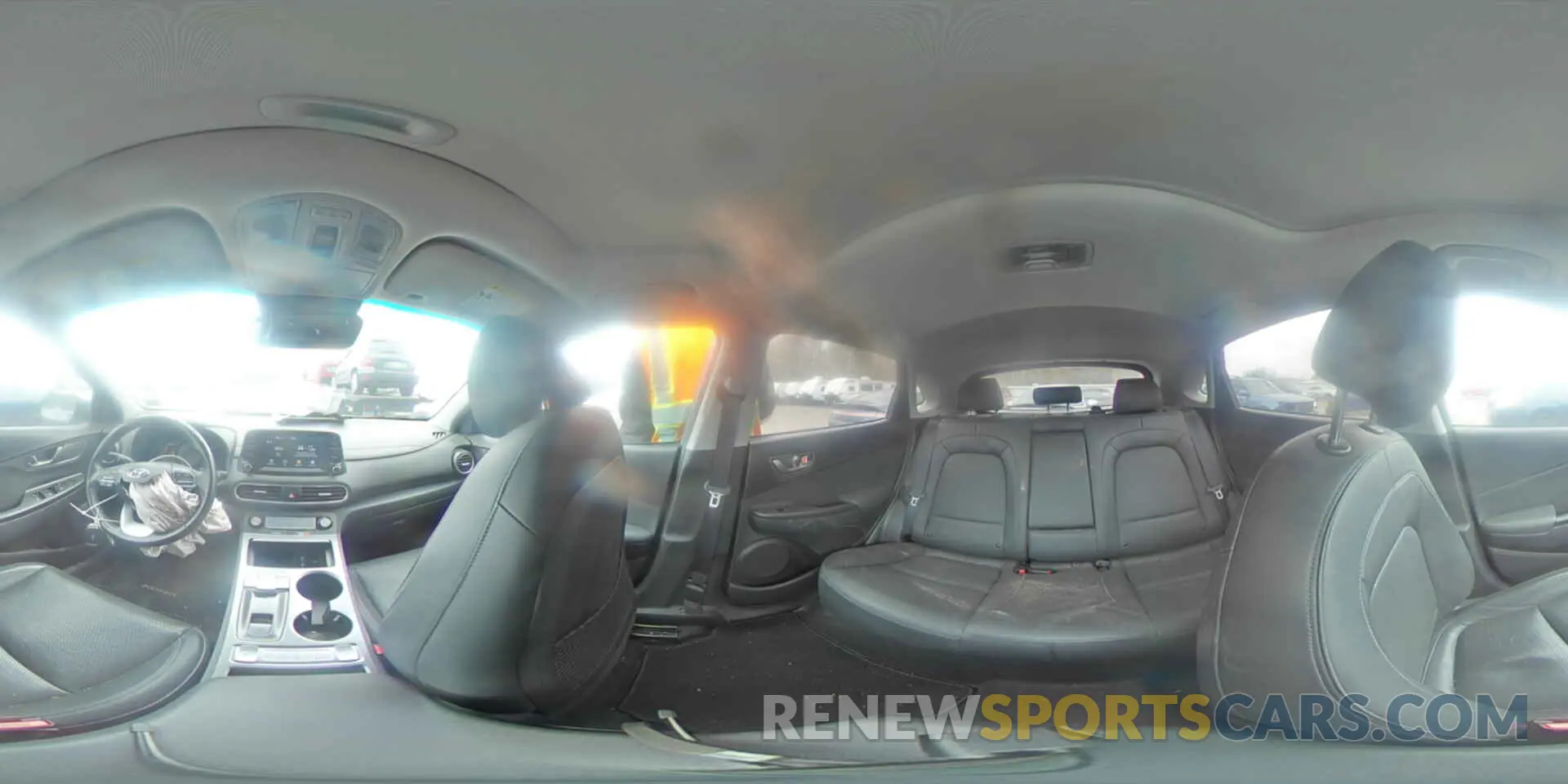 14 Photograph of a damaged car KM8K33AG9KU044664 HYUNDAI KONA 2019