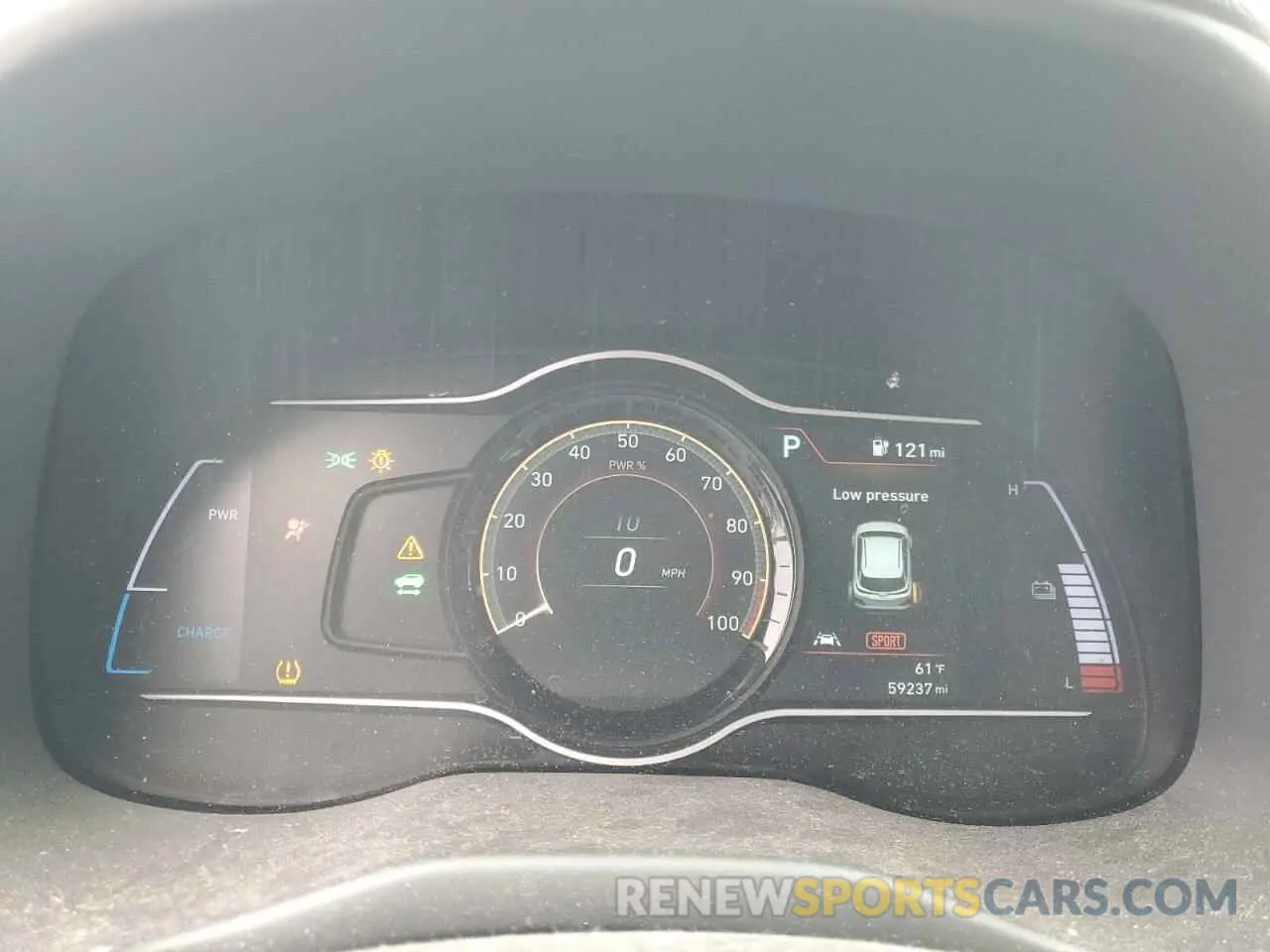 9 Photograph of a damaged car KM8K33AG9KU044664 HYUNDAI KONA 2019