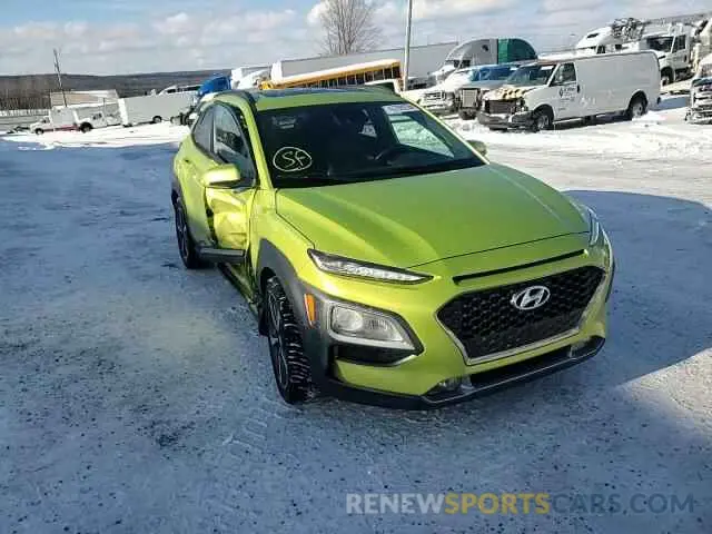 14 Photograph of a damaged car KM8K3CA54KU329626 HYUNDAI KONA 2019