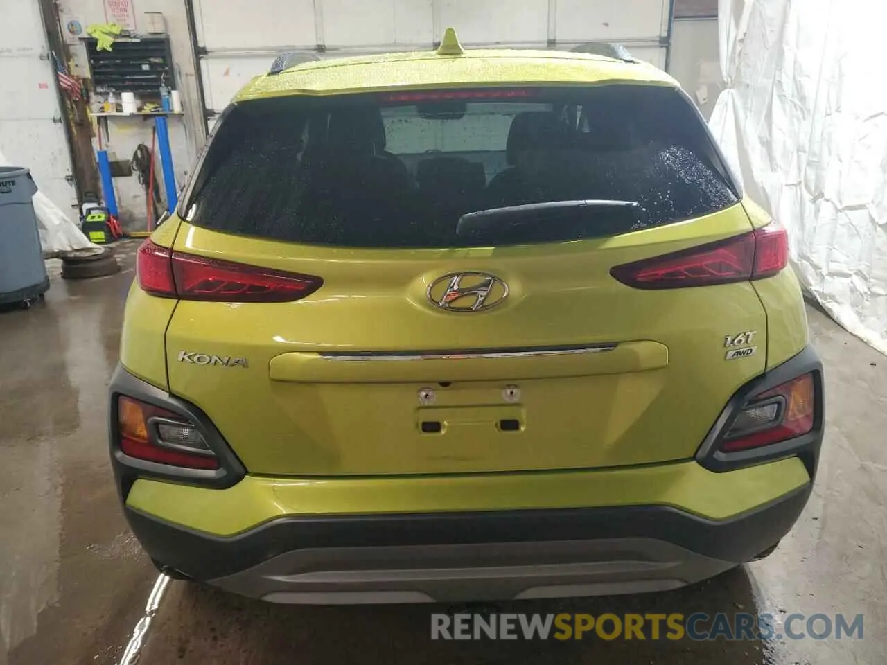 6 Photograph of a damaged car KM8K3CA54KU329626 HYUNDAI KONA 2019