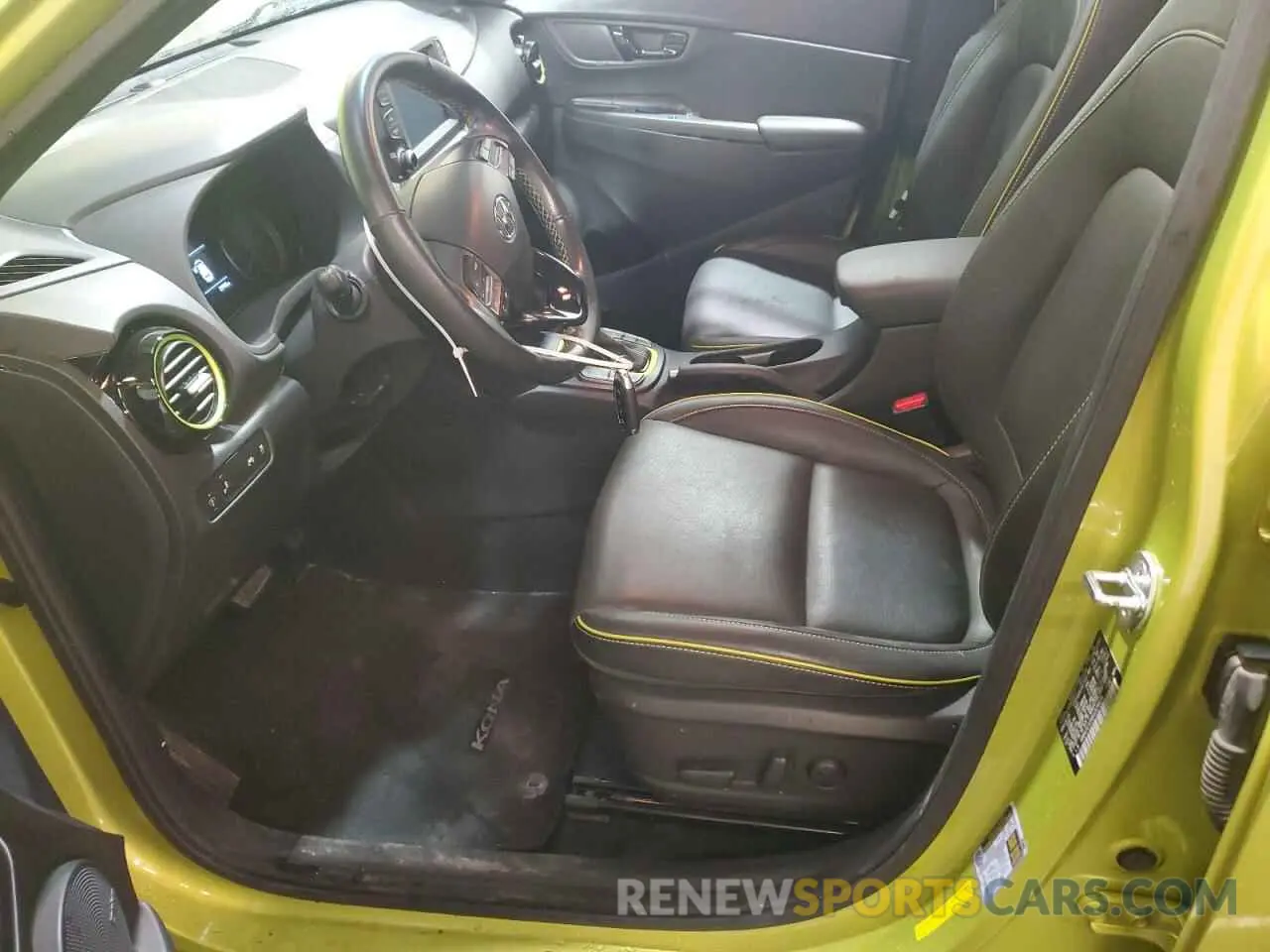 7 Photograph of a damaged car KM8K3CA54KU329626 HYUNDAI KONA 2019