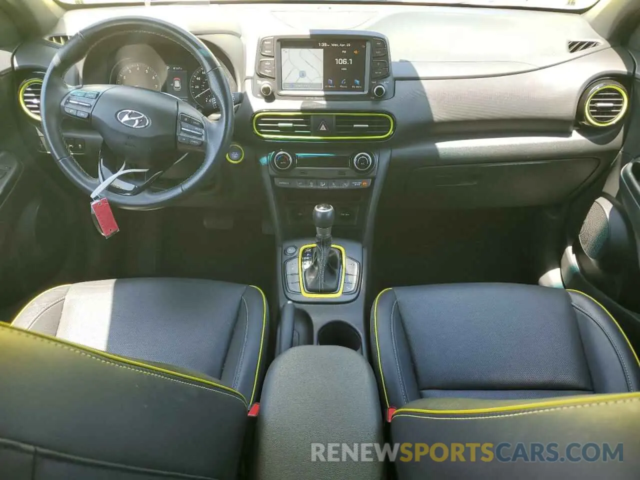 8 Photograph of a damaged car KM8K53A52KU327058 HYUNDAI KONA 2019