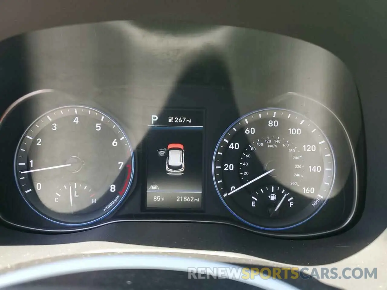 9 Photograph of a damaged car KM8K53A52KU327058 HYUNDAI KONA 2019