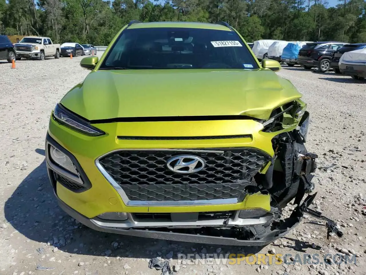 5 Фотография поврежденного автомобиля KM8K53A54KU361003 HYUNDAI KONA 2019