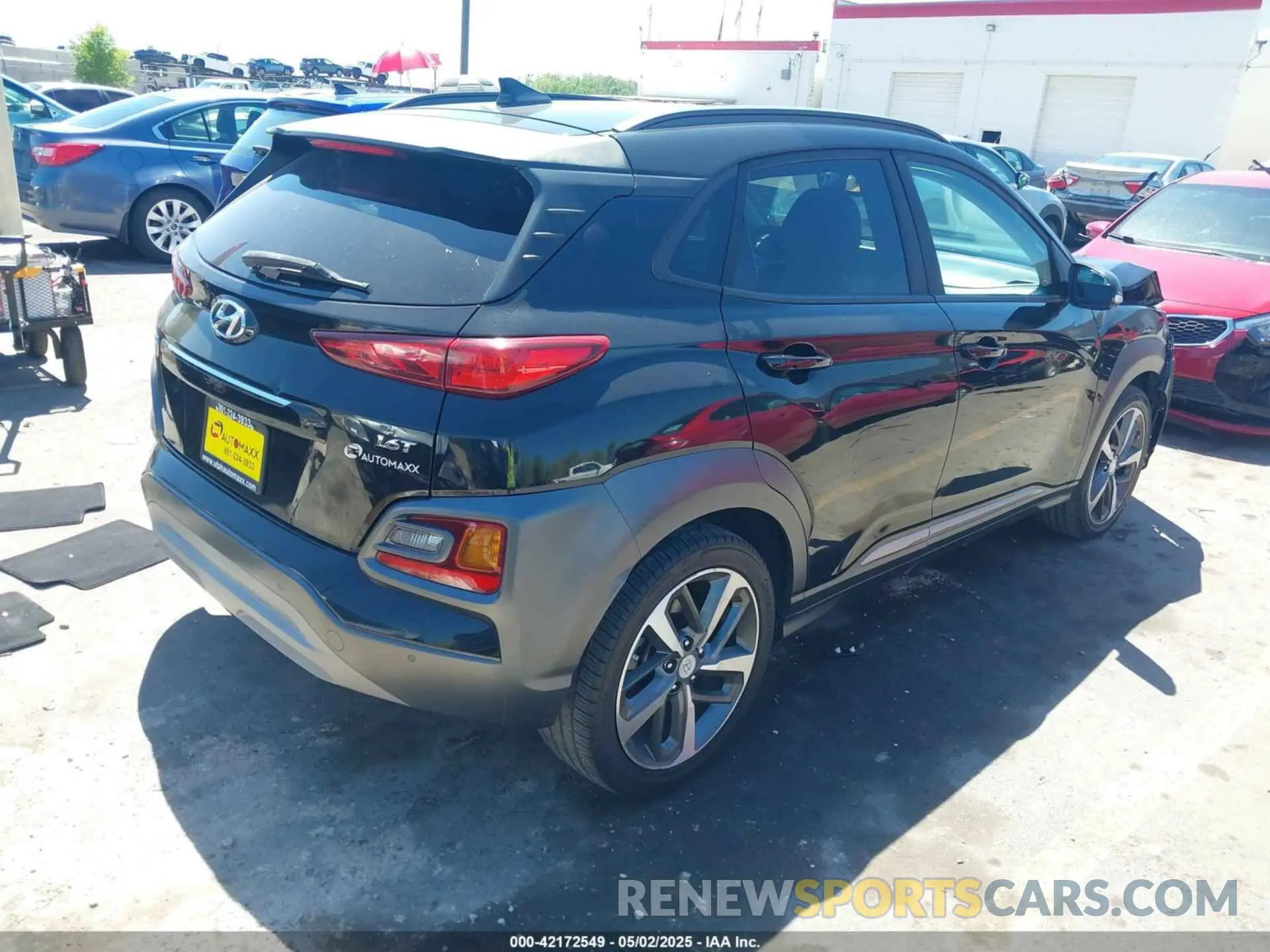 4 Фотография поврежденного автомобиля KM8K53A57KU379883 HYUNDAI KONA 2019