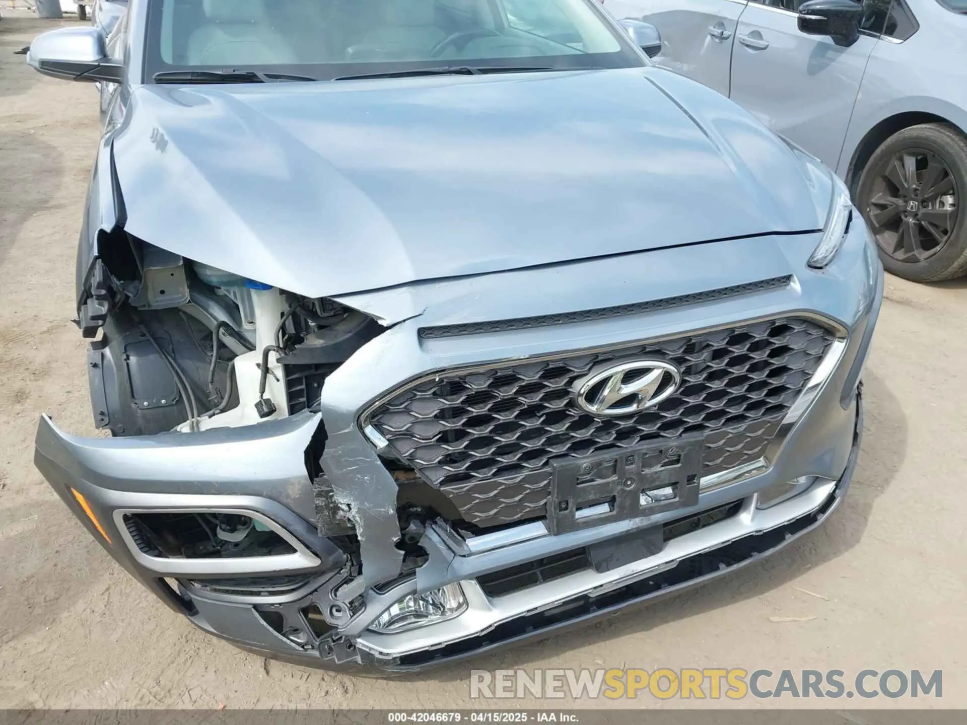 6 Фотография поврежденного автомобиля KM8K53A58KU198498 HYUNDAI KONA 2019