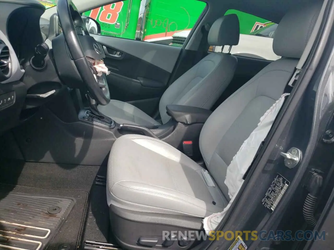 7 Photograph of a damaged car KM8K53A58KU380797 HYUNDAI KONA 2019