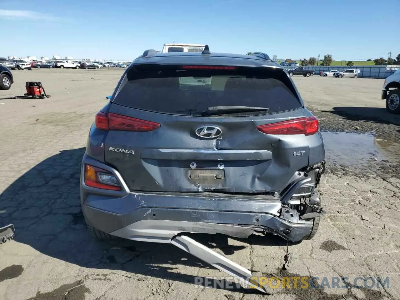 6 Photograph of a damaged car KM8K53A59KU356010 HYUNDAI KONA 2019
