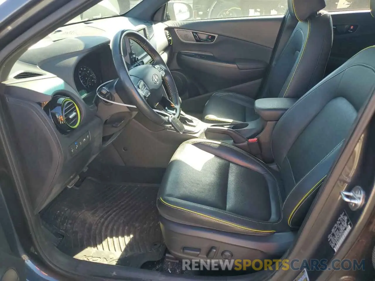 7 Photograph of a damaged car KM8K53A59KU356010 HYUNDAI KONA 2019