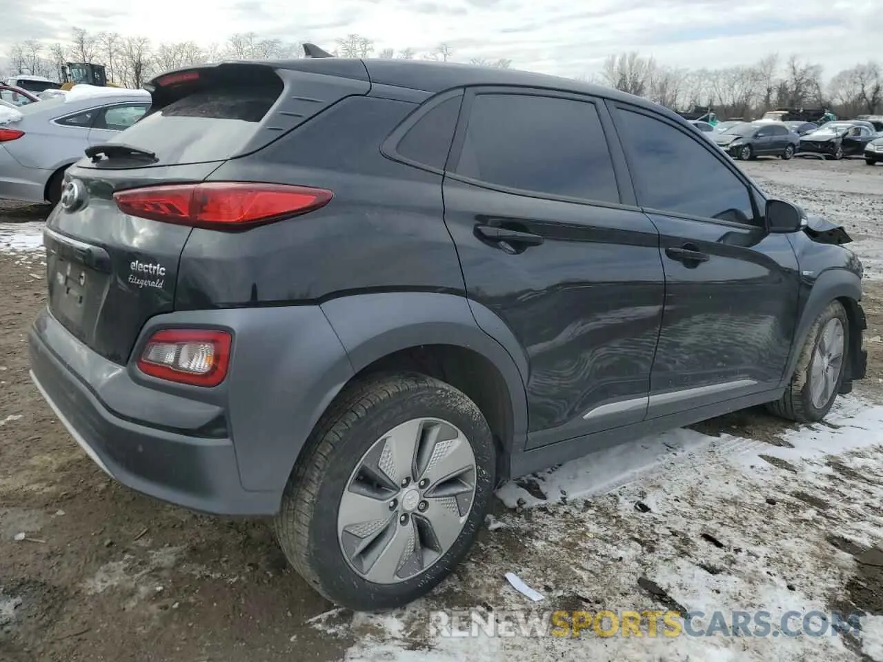 3 Photograph of a damaged car KM8K53AGXKU045879 HYUNDAI KONA 2019