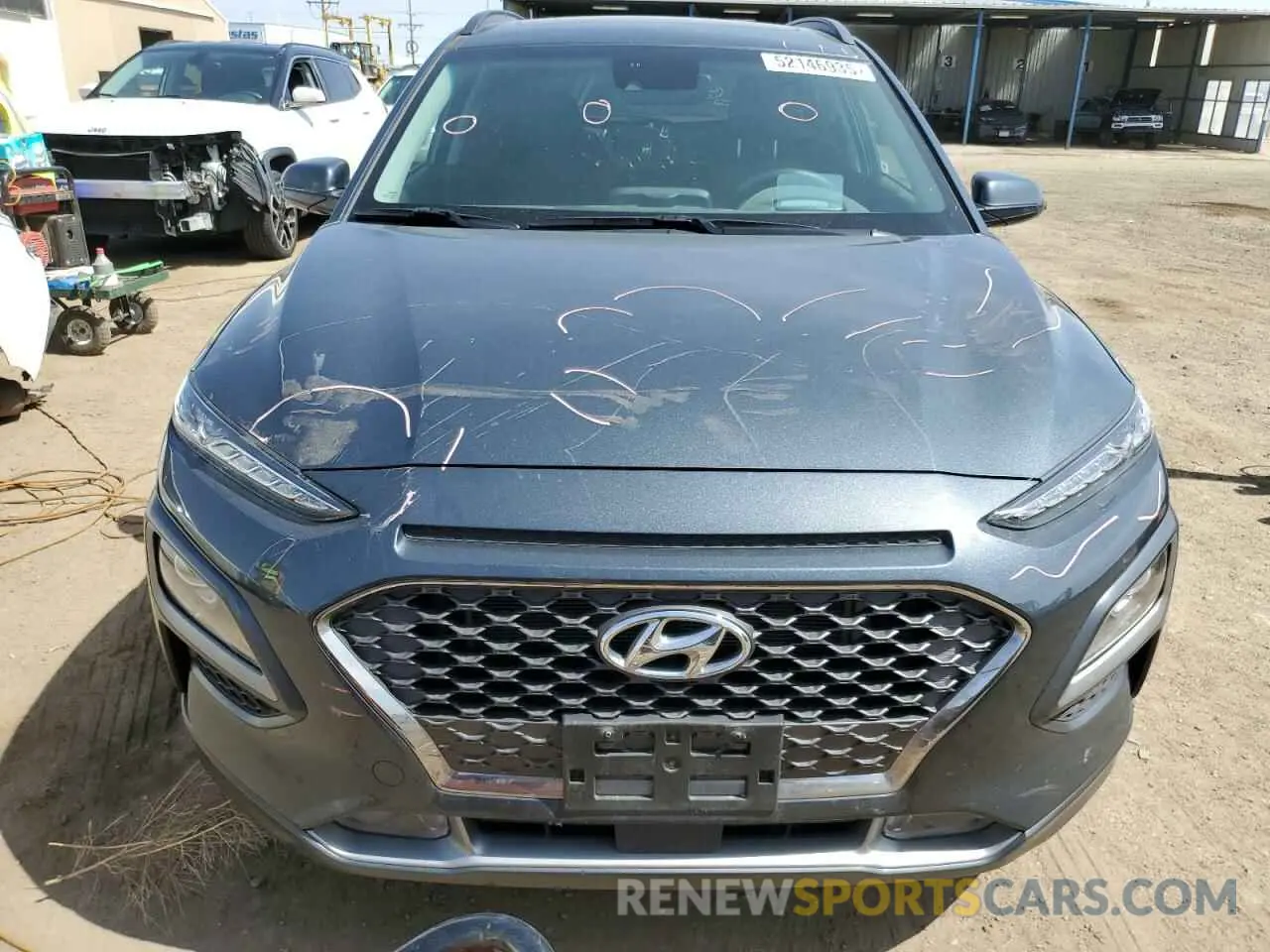 5 Photograph of a damaged car KM8K5CA50KU231123 HYUNDAI KONA 2019