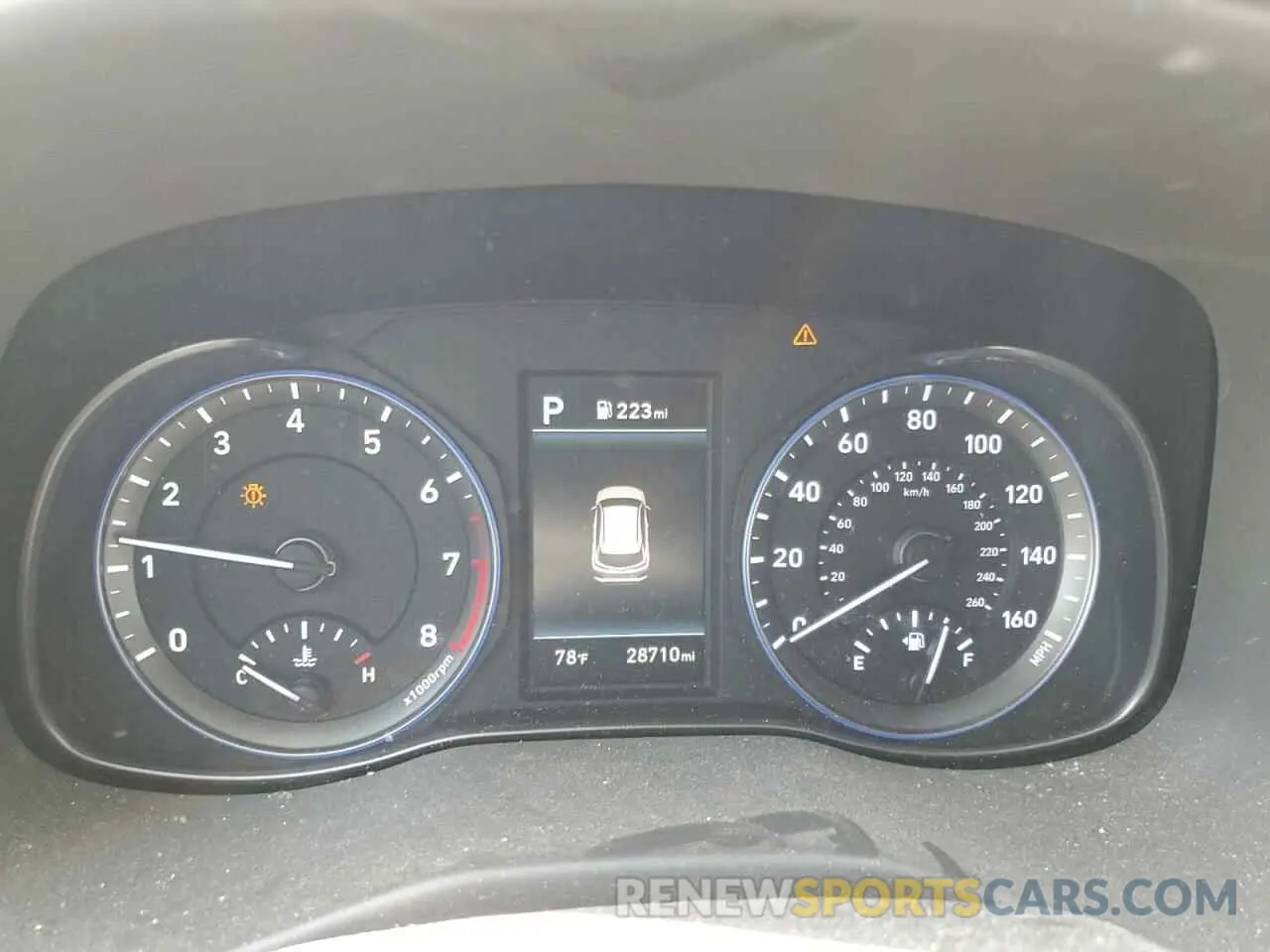 9 Photograph of a damaged car KM8K5CA50KU231123 HYUNDAI KONA 2019
